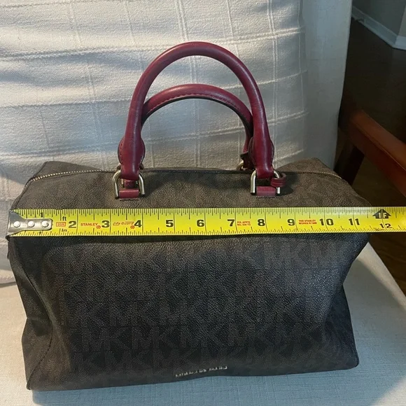 Michael Kors Collection Brown and Red Bag - Picture 9 of 9